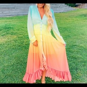 Vici Rainbow Dress